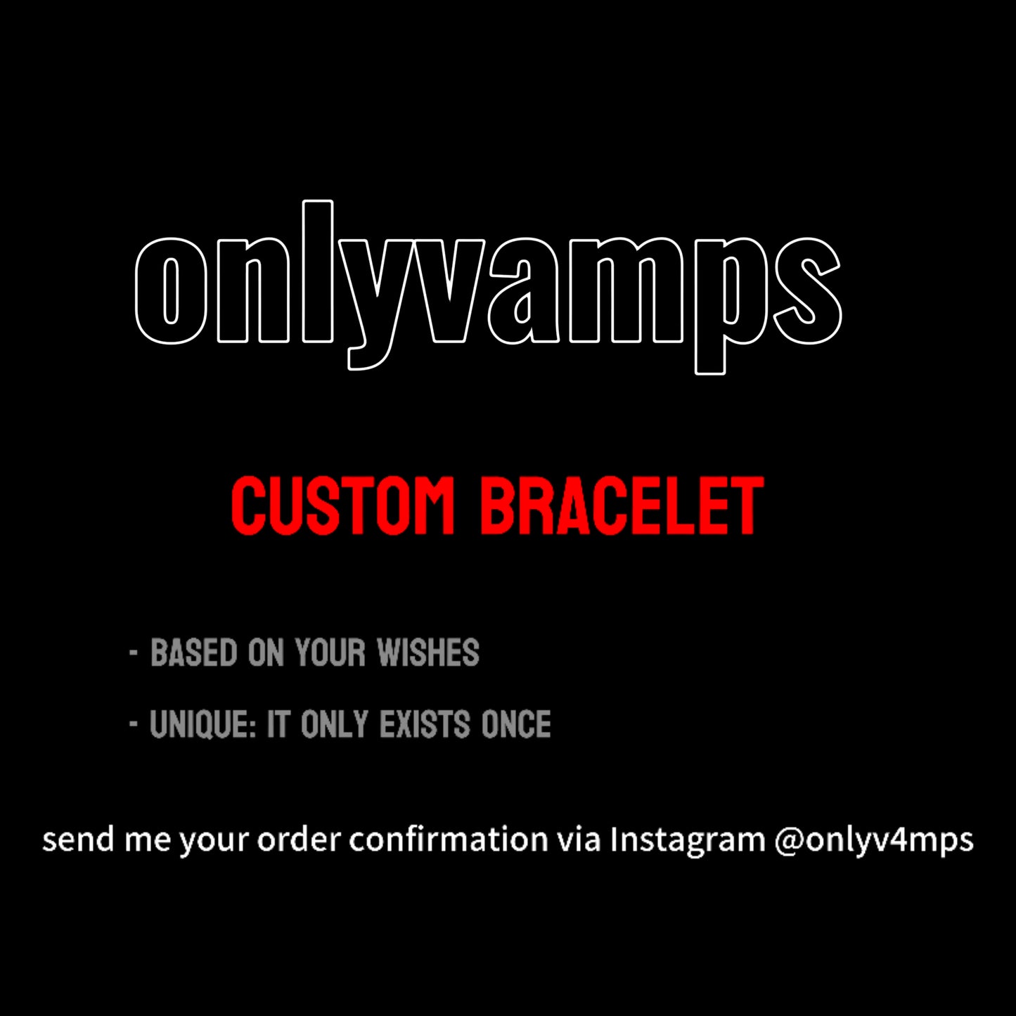 Custom Bracelet
