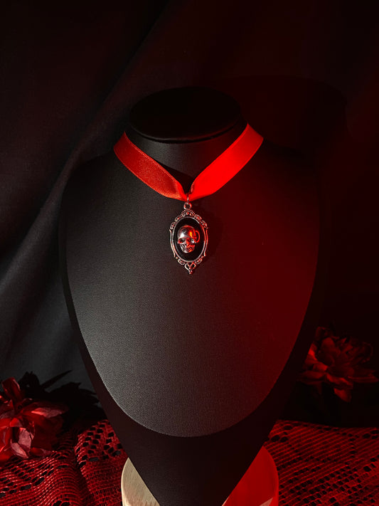 „Moranas Faith“ Skull Choker