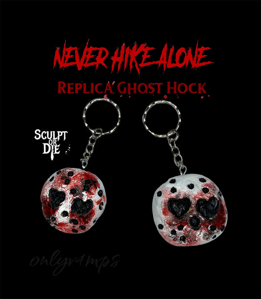 „Never Hike Alone“  matching Keychains